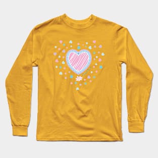 Heart Long Sleeve T-Shirt